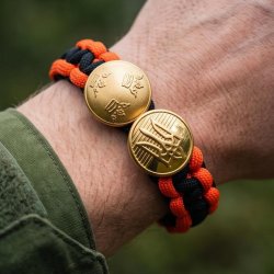 Paracord Armband – Stöd Ukraina