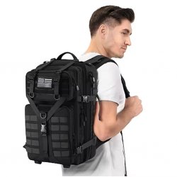 Nordic Army Combat Assault Backpack 45L - Black