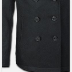 Brandit U.S. Navy Skepparkavaj, Peacoat Svart