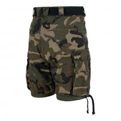 Fostex miesten cargo-shortsit canvas 100% puuvillaa – Woodland camo