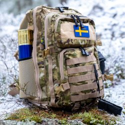 Defender Tactical Camo Backpack 28L