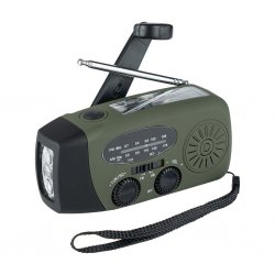 Fosco Hätäradio Veivillä – LED, SOS & USB-lataus