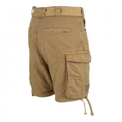 Fostex miesten cargo-shortsit canvas 100% puuvillaa – Sand