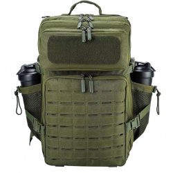 Nordic Army Laser Cut Gym Reppu - Army Green - 45Liter