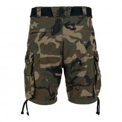 Fostex miesten cargo-shortsit canvas 100% puuvillaa – Woodland camo