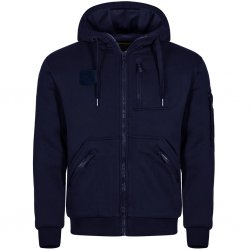 Nordic Army Defender Summer Hoodie - Marinblå