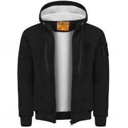Matterhorn Winter Hoodie SWE Patch - Black
