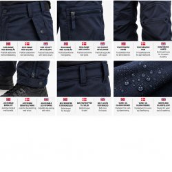 Nordic Army M90 Trousers - Navy Blue