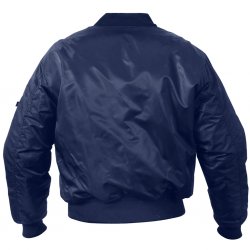 Amerikkalainen bomber-takki miehille, tummansininen