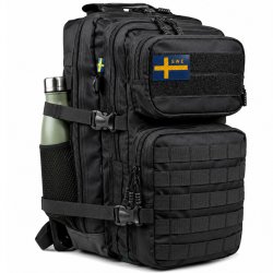 Nordic Army Defender Rucksack Schwarz - Small
