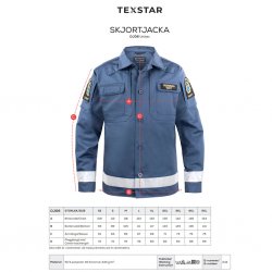 Texstar Ordningsvakts Skjorta