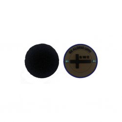 Gummi Patch Aldrig Ge Upp - Green