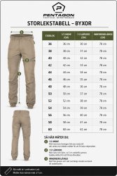 Pentagon YPERO Taktische Hose – Black
