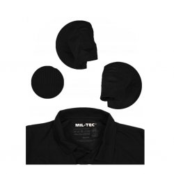 Miltec Polo Shirts SWE - Black