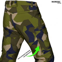 Nordic Army RANGER Softshellbyxa - M90 Camo