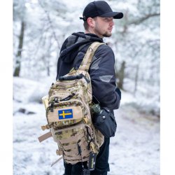 Defender Tactical Camo Backpack 28L