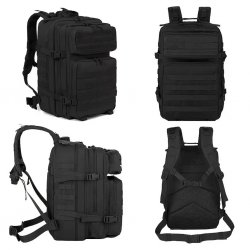 Army Gross MOLLE Assault Ryggsäck 45L – Svart