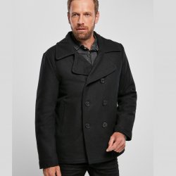 Brandit U.S. Navy Skepparkavaj, Peacoat Svart