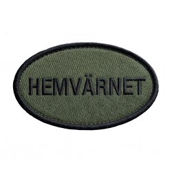 Kotijoukkojen kangasmerkki – Ruotsalainen velcropatch