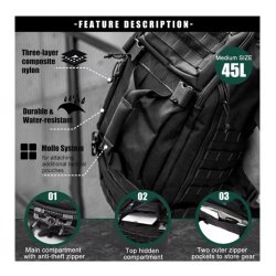 Nordic Army Duffel-reppu