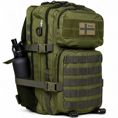 Army Gross Assault -reppu 40L verkkotaskulla – vihreä