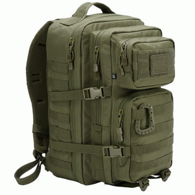 Brandit US Assault -reppu Large 40L - Olive