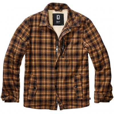 Brandit Classic Lumberjacka - Camel-Svart
