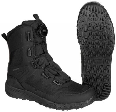 Magnum Ultima 8.0 SZ WP M-LOCK – Vedenpitävät taktiset maihinnousukengät, musta