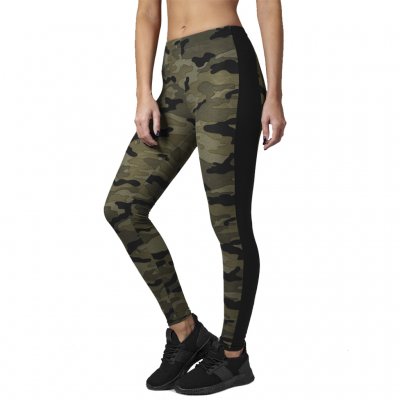 Dam Woodland Camo Stripe Leggings
