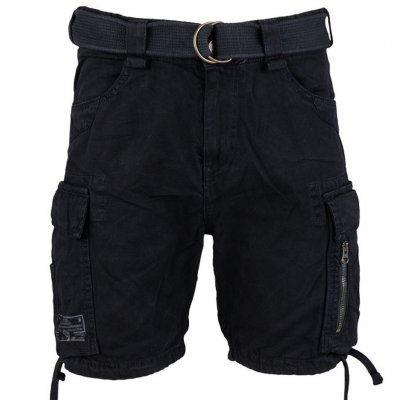 Fostex cargo shorts herre i canvas 100% bomuld – Sort
