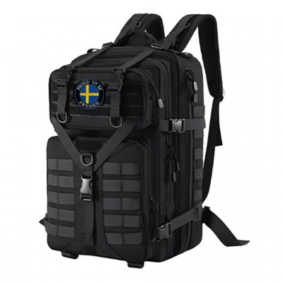 Nordic Army Combat Assault Ryggsäck 45L - Svart