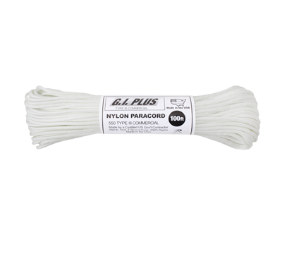 US Original Paracord white 30meter