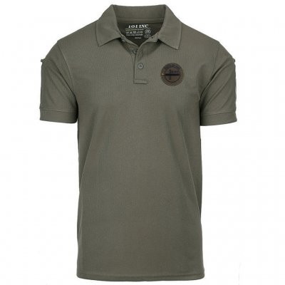 Tactical Polo Shirt Olive – Aldrig Ge Upp