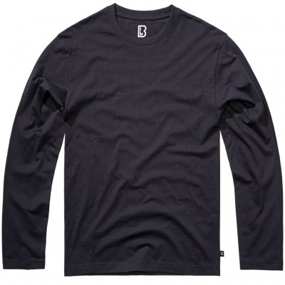 Brandit Premium Longsleeve Shirt - Navy Blue