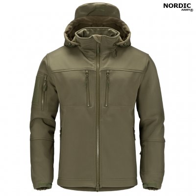 Nordic Army Tornado Softshell Jacka - Olive