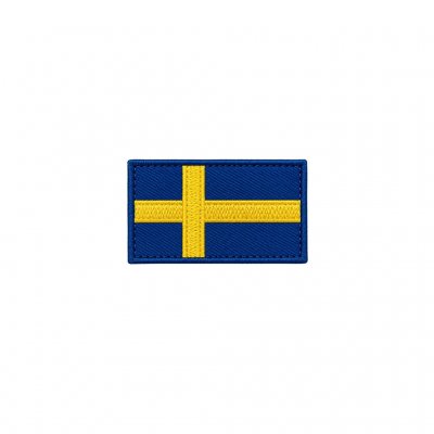 Swedish Flag with Velcro