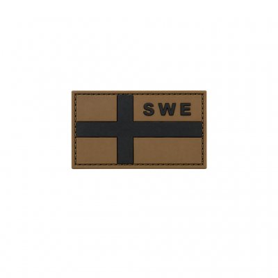 Nordic Army Swedish Flag SWE - Brown