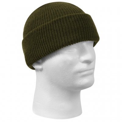 Rothco G.I. US Watch Cap – 100 % uld – Olivengrøn